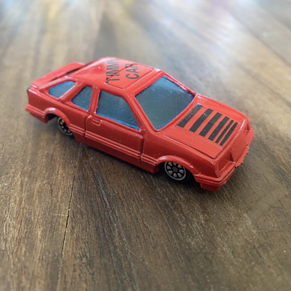 Vintage Ford Sierra XR4i Red Timmy Car Toy TM-9223 1:64 Scale